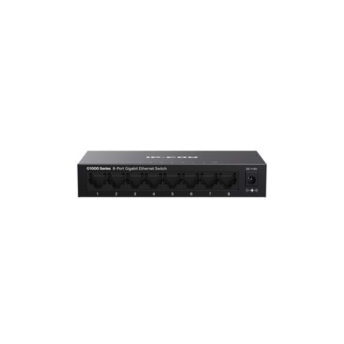 IP-COM G1008M 8 PORT GIGABIT METAL KASA SWITCH 