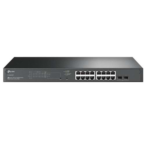 TP-LINK OMADA TL-SG2218P 16 PORT GIGABIT+2XGIGABIT SFP UPLINK YÖNETİLEBİLİR 150W POE RACKMOUNT SWITCH 