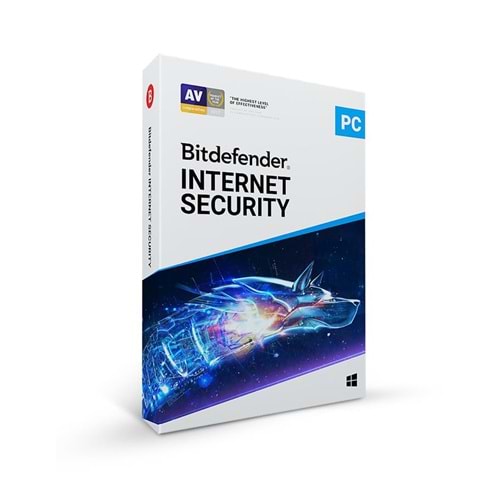 BITDEFENDER INTERNET SECURITY 1KULL. 1YIL KUTU 