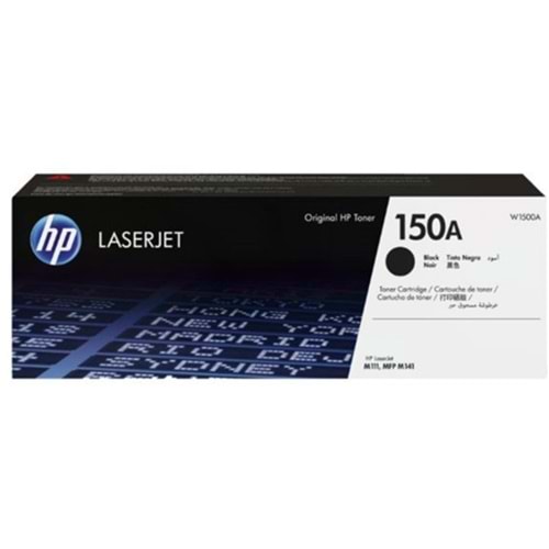 HP W1500A (150A) SIYAH TONER 950 SAYFA 