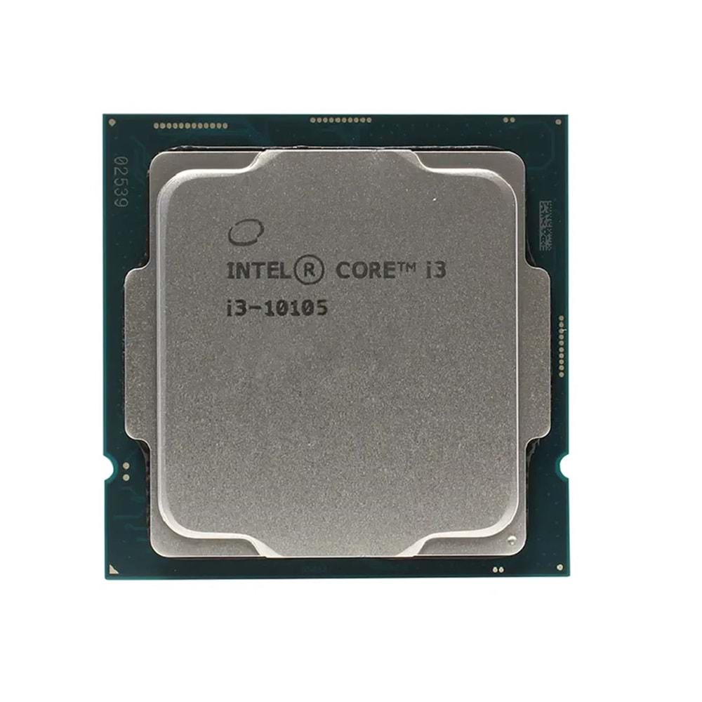 Intel Core i3 10105 TRAY 3.70GHz 6MB Önbellek 4 Çekirdek 1200 14nm Kutusuz İşlemci