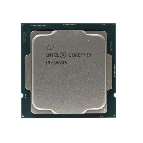 Intel Core i3 10105 TRAY 3.70GHz 6MB Önbellek 4 Çekirdek 1200 14nm Kutusuz İşlemci