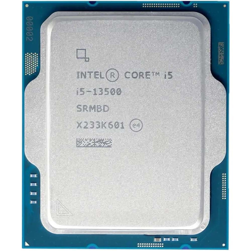 Intel Core i5 13500 Tray 2.50GHz 14 Çekirdek 24MB L3 Önbellek Soket 1700 Kutusuz İşlemci 