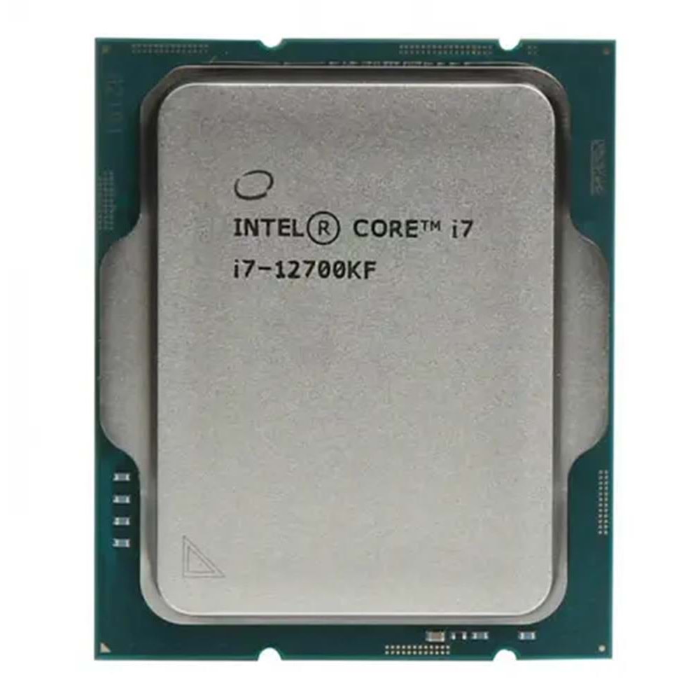 Intel Alder Lake Core i7 12700Kf TRAY 3.6Ghz 1700P 25Mb Novga 12.Nesil Kutusuz İşlemci 