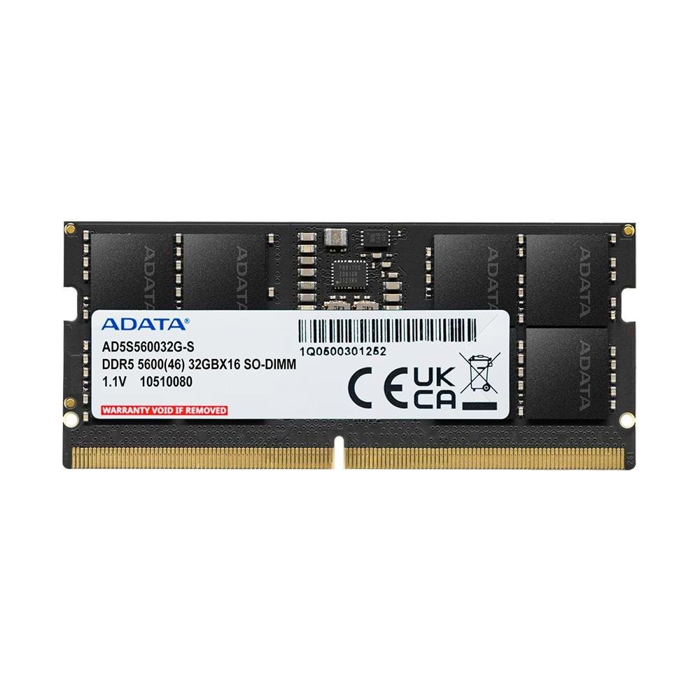 Adata 16GB DDR5 5600MHz 262Pin 1.1V Notebook Ram