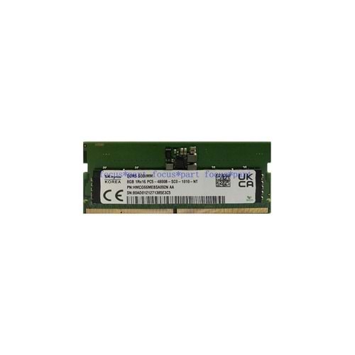 Hynix HMCG66MEBSA092N 8GB DDR5 4800MHz CL40 Notebook Ram