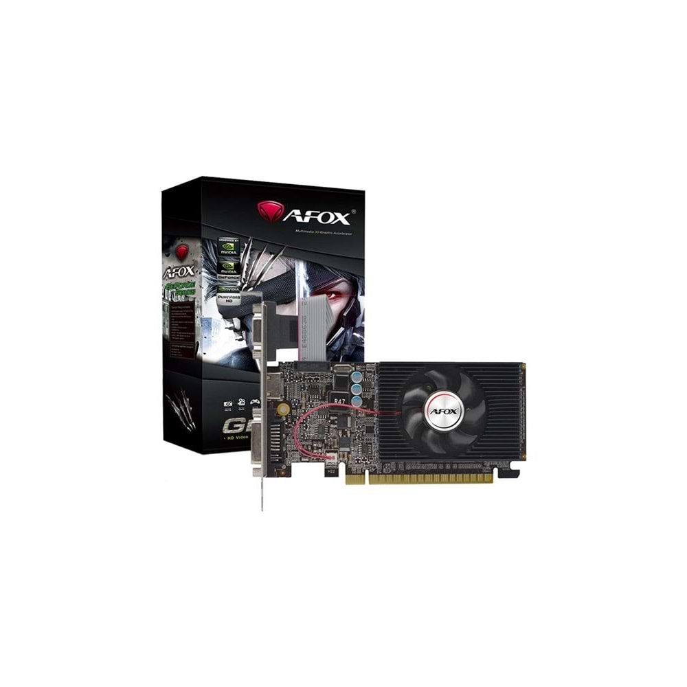 Afox Geforce Gt610 2Gb Ddr3 64 Bit (Af610-2048D3L7-V6) (Lp) Ekran Kartı
