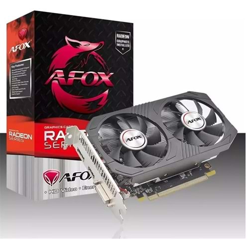 Afox Radeon RX5500XT 8GB GDDR6 128 Bit (AFRX5500XT-8GD6H4) Ekran Kartı