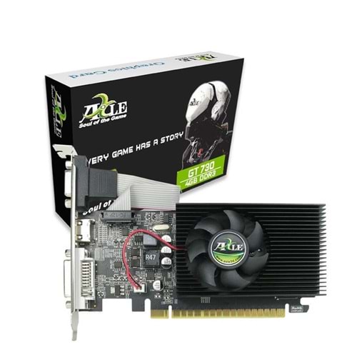 Axle GeForce GT730 AX-GT730-4GD3P8CDIL 4GB GDDR3 128Bit DX12 Ekran Kartı