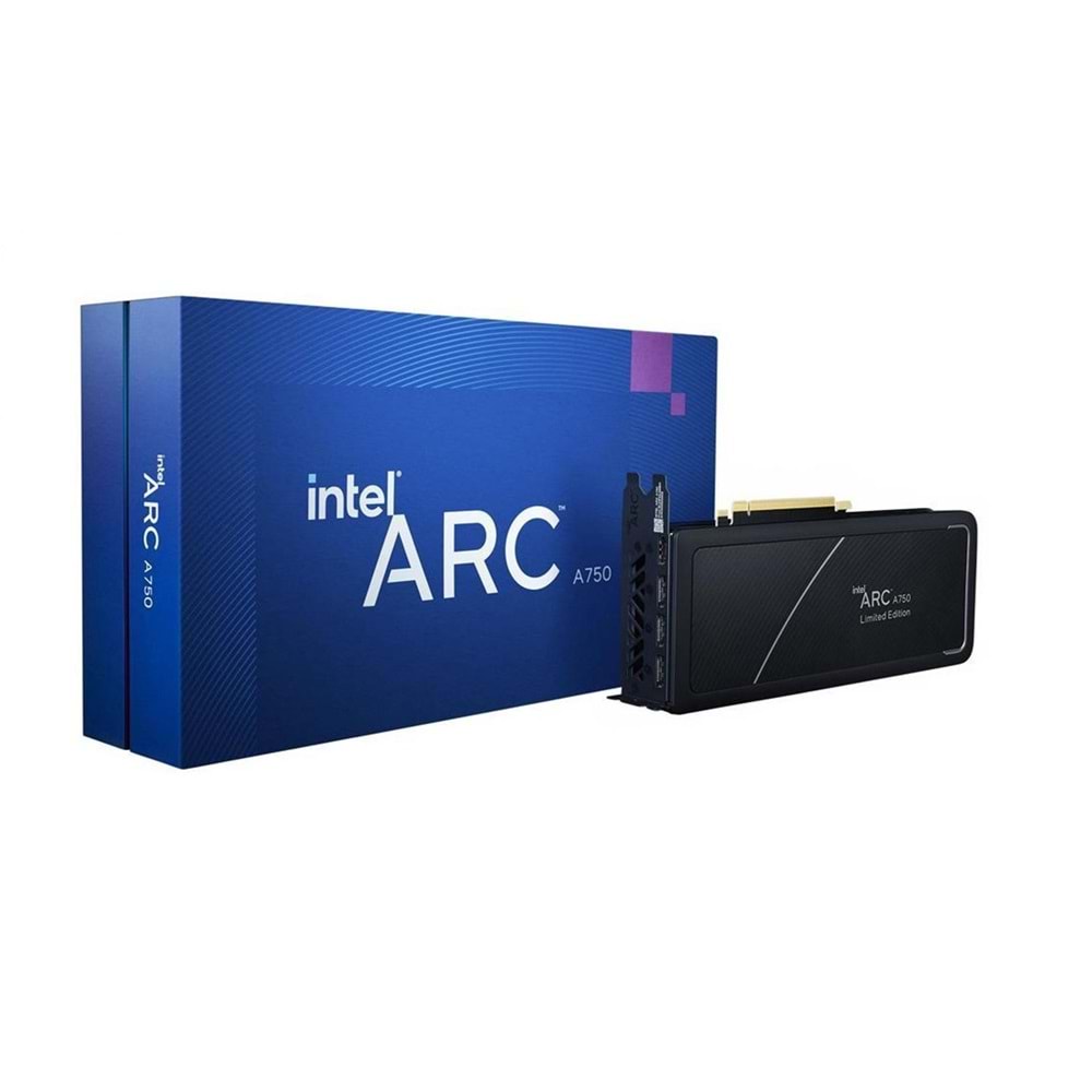 Intel Arc A750 8GB GDDR6 256 Bit Ekran Kartı