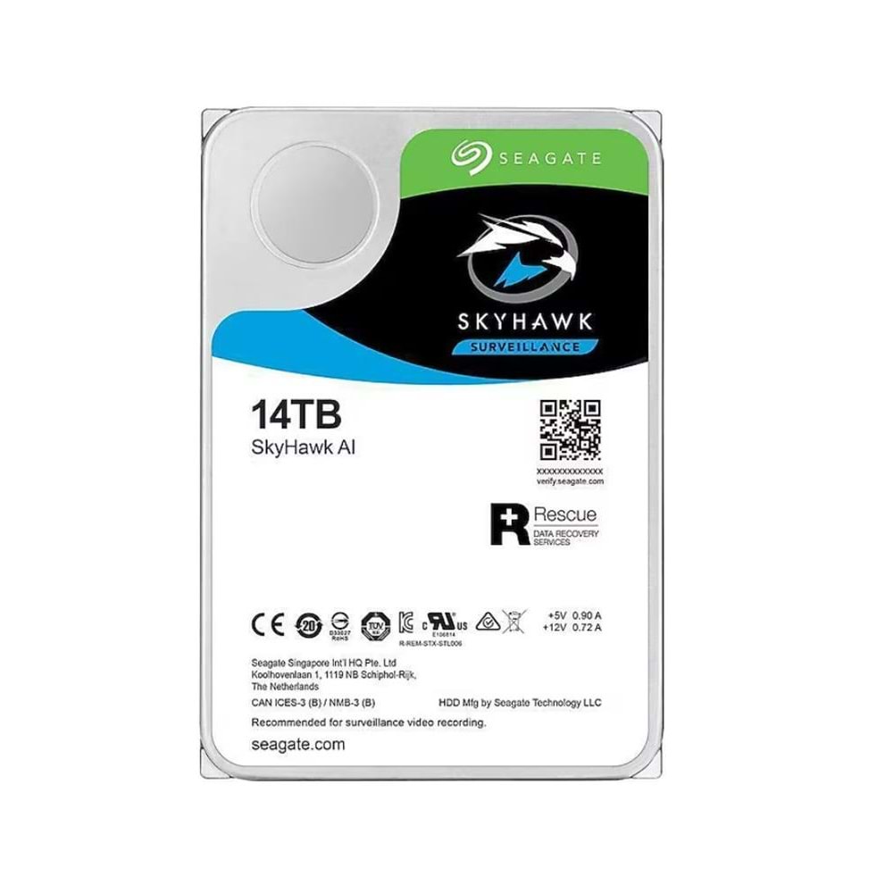 Seagate 14TB ST14000VE0008 SkyHawk 3.5