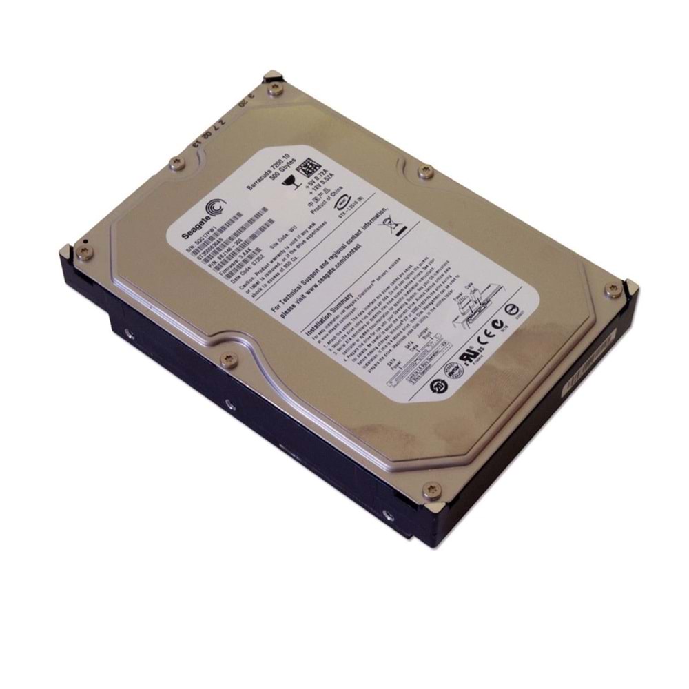 Seagate 500GB ST3500418AS 7200Rpm Sata 3.0Gb-S 3.5 Harddisk (İthalat)