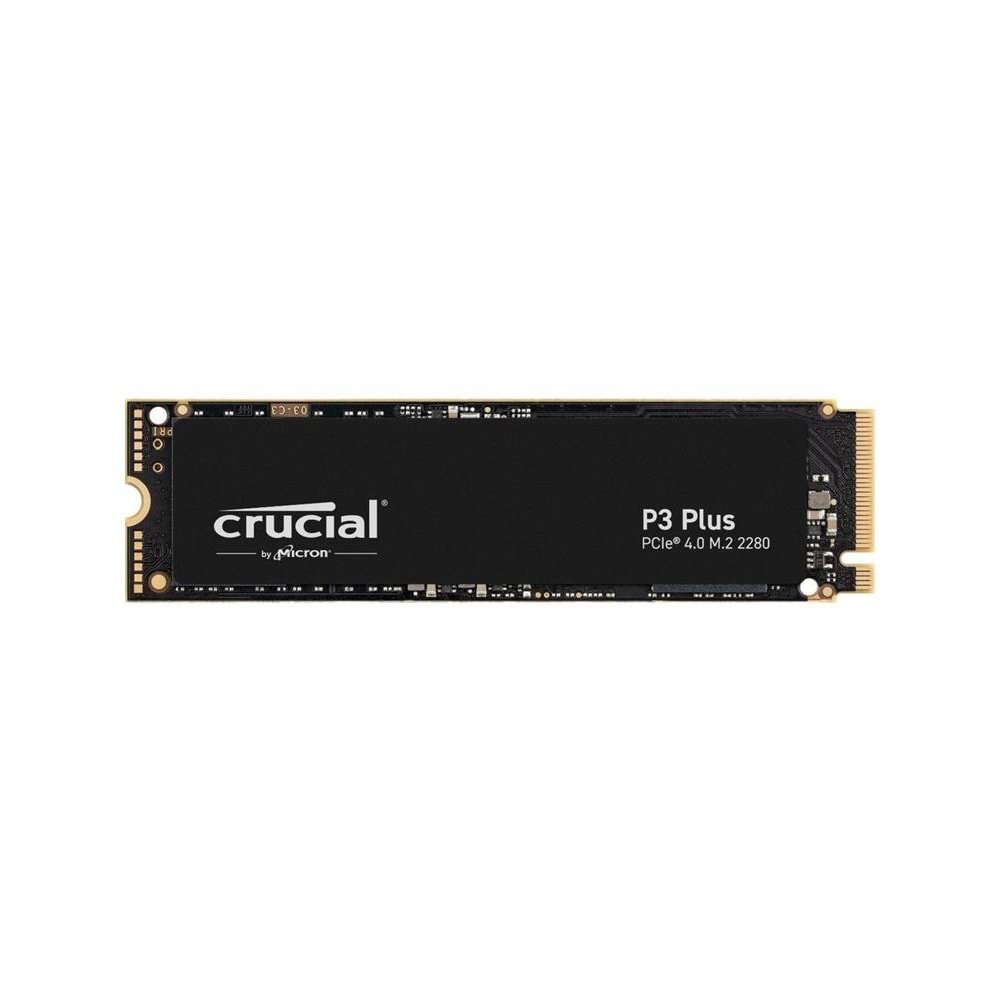 Crucial 500GB Crucial P3 Plus 3D NAND GEN4 NVMe PCIe M.2 SSD (4700-1900 MB-s) CT500P3PSSD8 Ssd Disk