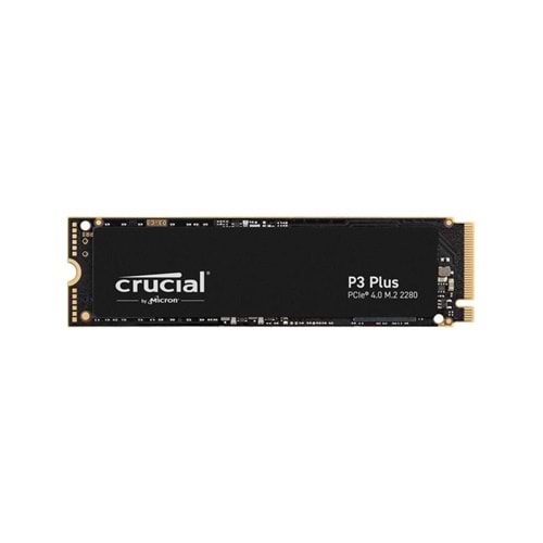 Crucial 500GB Crucial P3 Plus 3D NAND GEN4 NVMe PCIe M.2 SSD (4700-1900 MB-s) CT500P3PSSD8 Ssd Disk