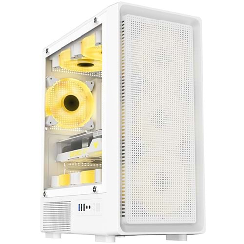 ELBA J-330 Beyaz 650W 80+ ATX Kasa