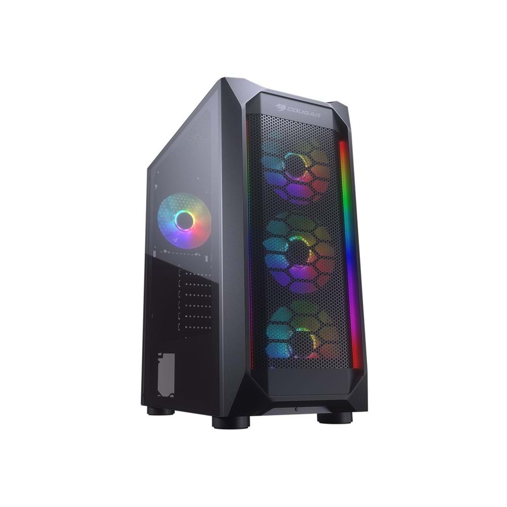Cougar MX410 Mesh-G RGB Kasa (Cougar XTC650 650W 80+ Power Supply)
