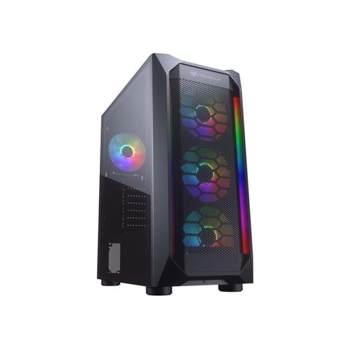 Cougar MX410 Mesh-G RGB Kasa (Cougar XTC650 650W 80+ Power Supply)