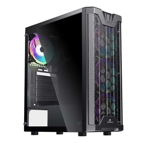 GameBooster GB-F3101B USB 3.0, ATX Mesh, RGB Fan, Siyah Kasa (PSU yok) 