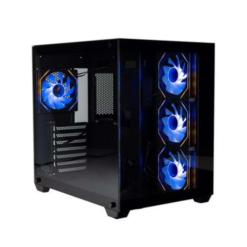 AIGO C285P 750W 80+ Bronze Siyah ARGB Mid Tower Kasa