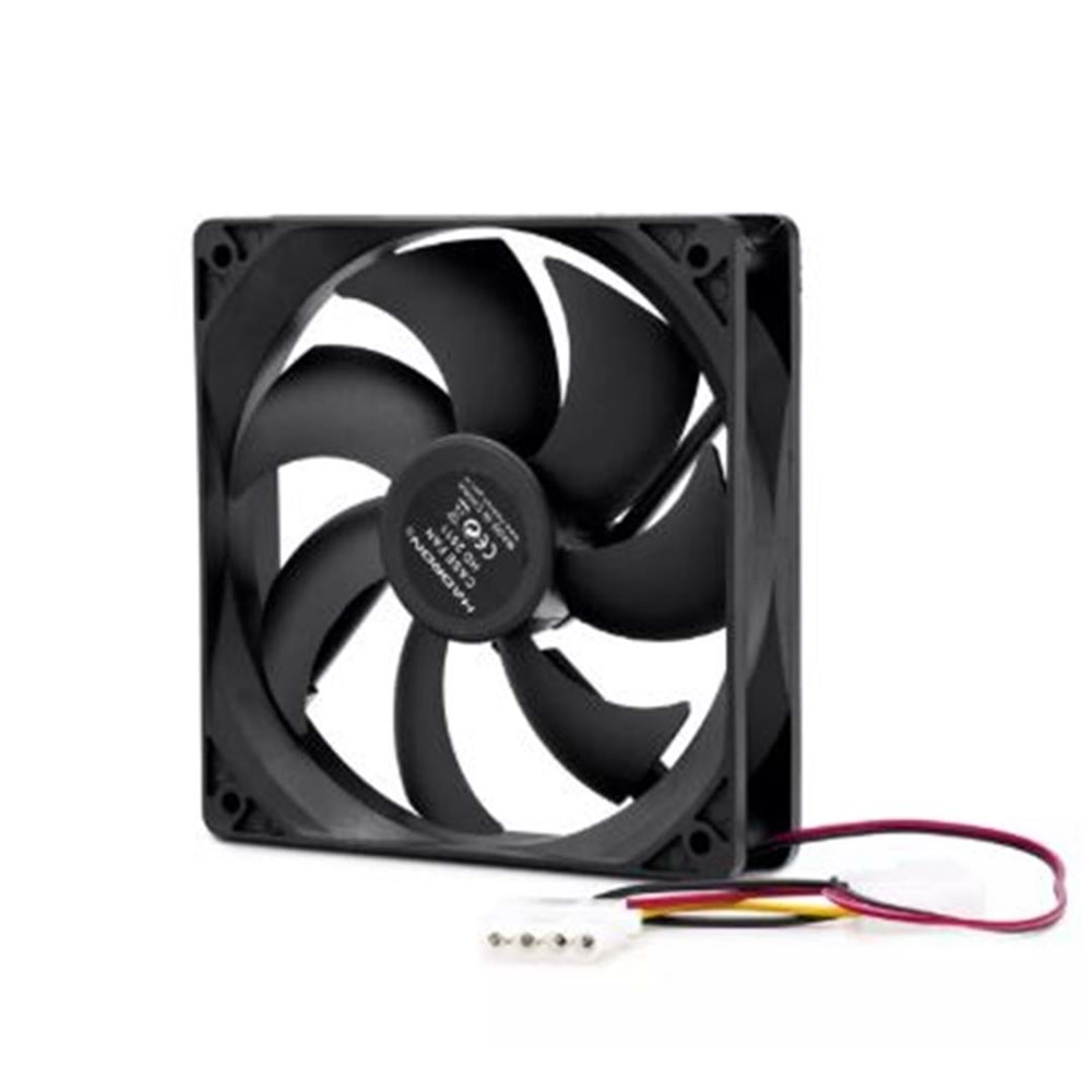 Hadron Hdx1501 Kasa Fanı 4Pin 12Cm Siyah