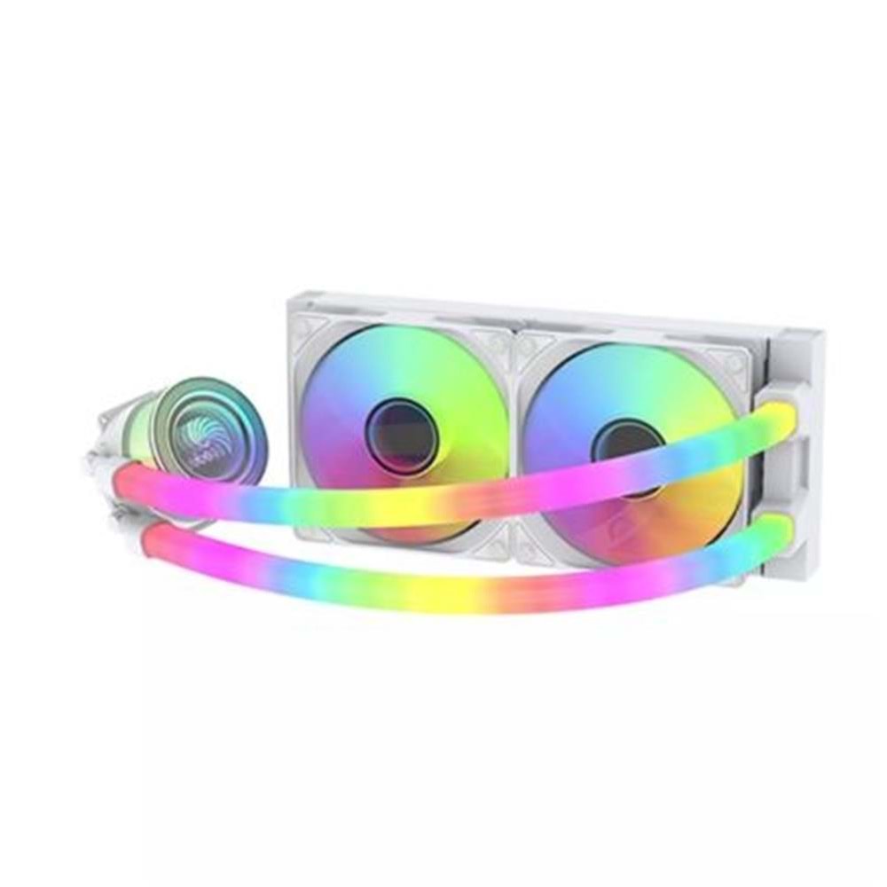 Hadron Gs240 Sıvı Soğutmalı Rgb Tüplü İşlmeci Fanı 240Mm| Intel Amd Uyumlu