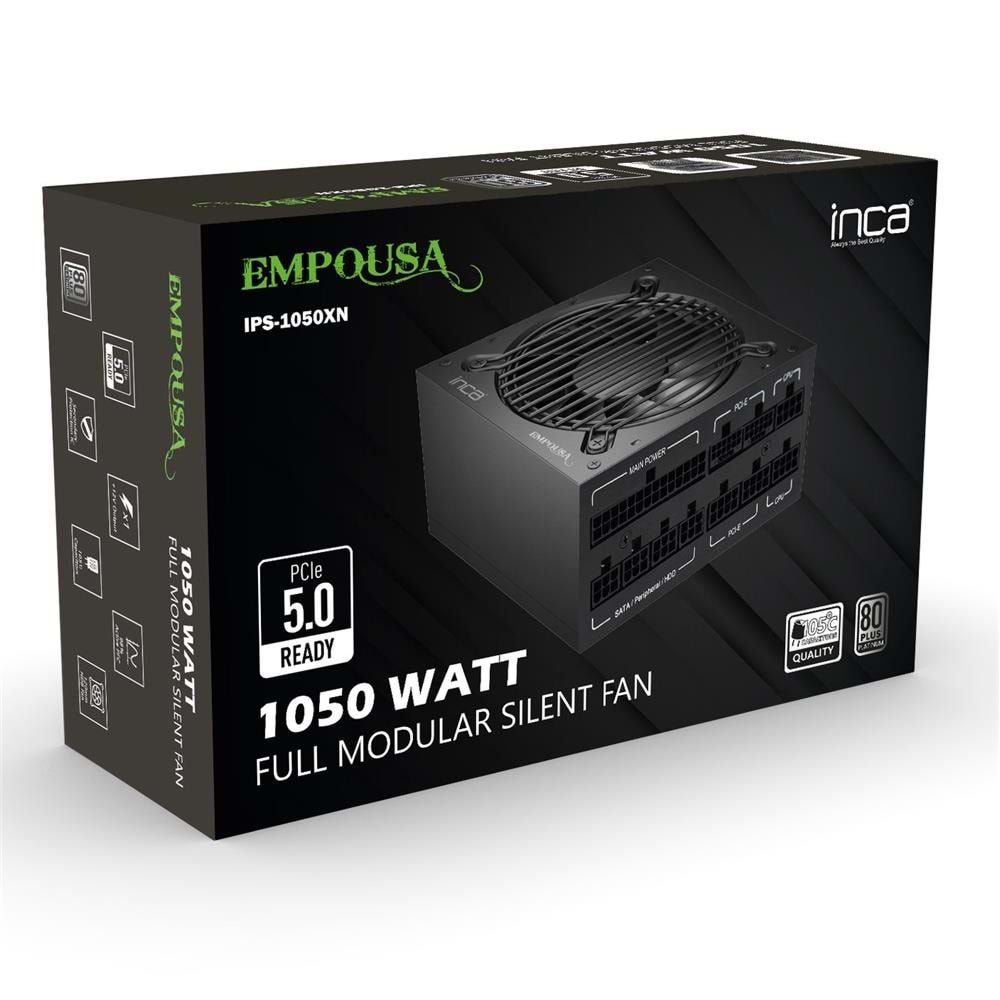 Inca IPS-1050XN 80 Plus Platinium 1050W PowerSupply