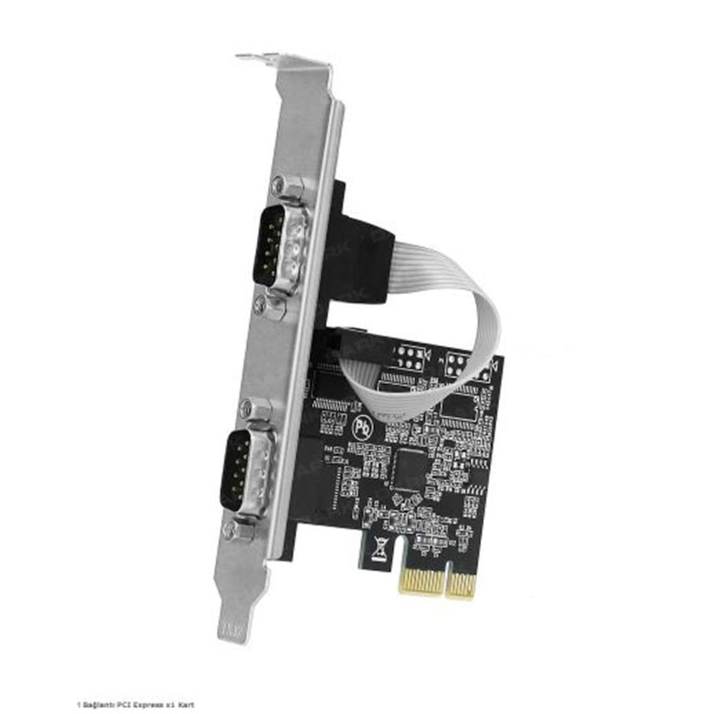 Dark DK-AC-PERS232 2 Port Seri Bağlantı PCI Express x1 Kar
