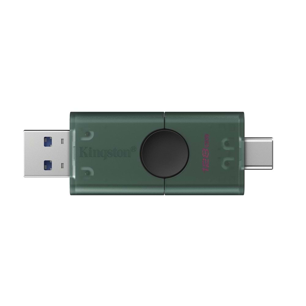 Kingston DTDEG2-128GB 128GB USB-A + USB-C 3.2 Gen 1 DataTraveler DuoG2 Flash Bellek
