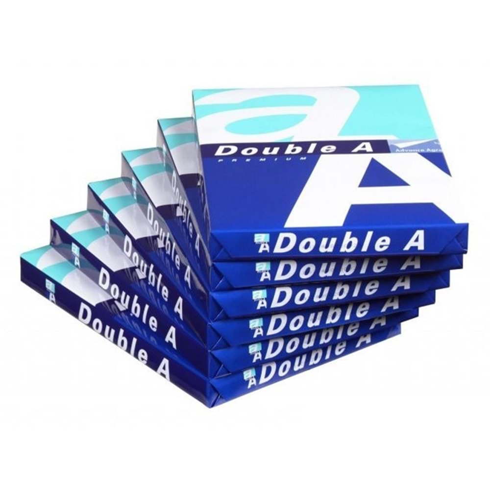 Doublea A4 Fotokopi Kağıdı 80gr-500 lü 1 koli=5 paket 1 Palet = 225 Paket