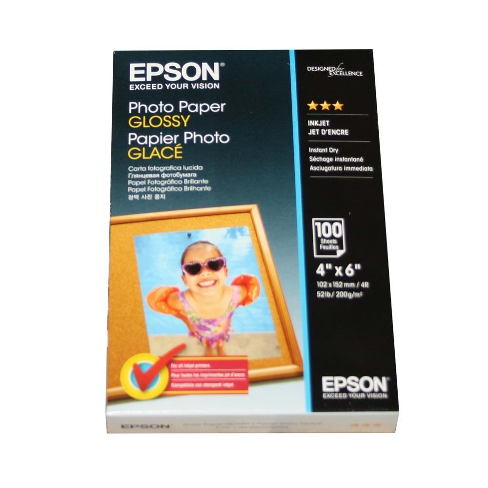 Epson 4X6 100'lü Fotoğraf Kağıdı S042548