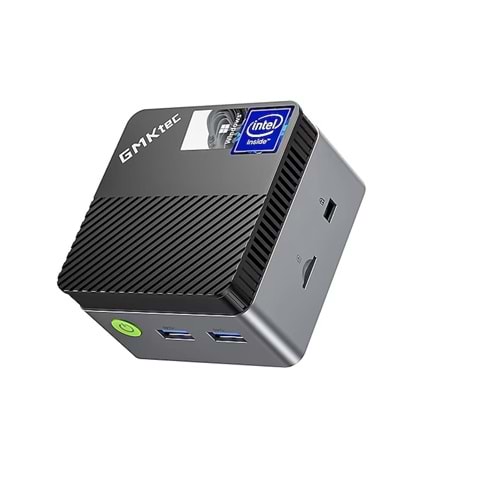 GMKtec G5 Intel N97 İşlemci 12GB 4800Mhz 256GB 2xHDMI 3xUSB W11P Ultra Mini PC