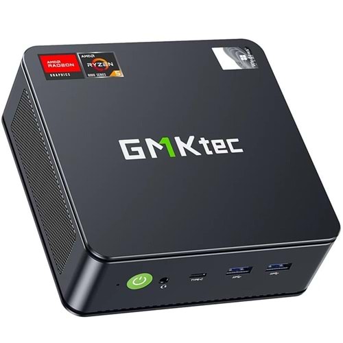 GMKTec M6 Ryzen5 6600H 16GB DDR5 512GB SSD Win 11 Pro 1xUSB4.0 1xDP Mini PC