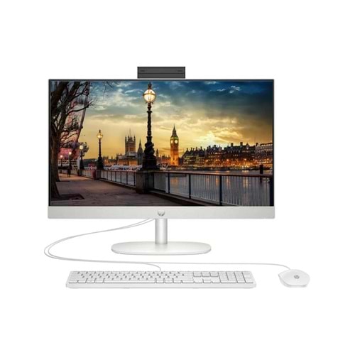 Hp ProOne 245 G10 9H6V1ET Ryzen 7 7730U 8 GB 512 GB SSD Radeon Graphics 23.8 Full HD All in One PC