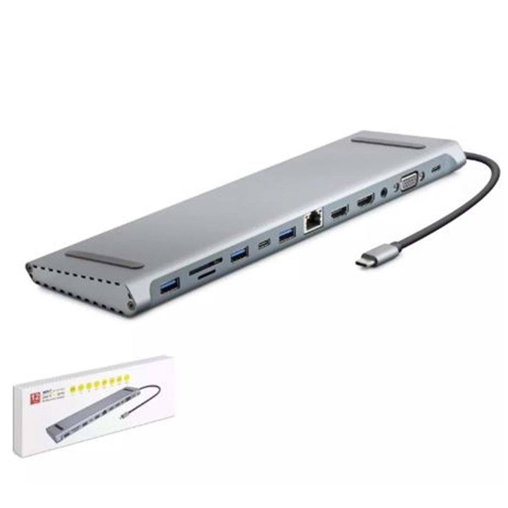 HADRON HDX7855 TYPE-C HDTV COMBO 2-TYPE-C + 2-HDMI