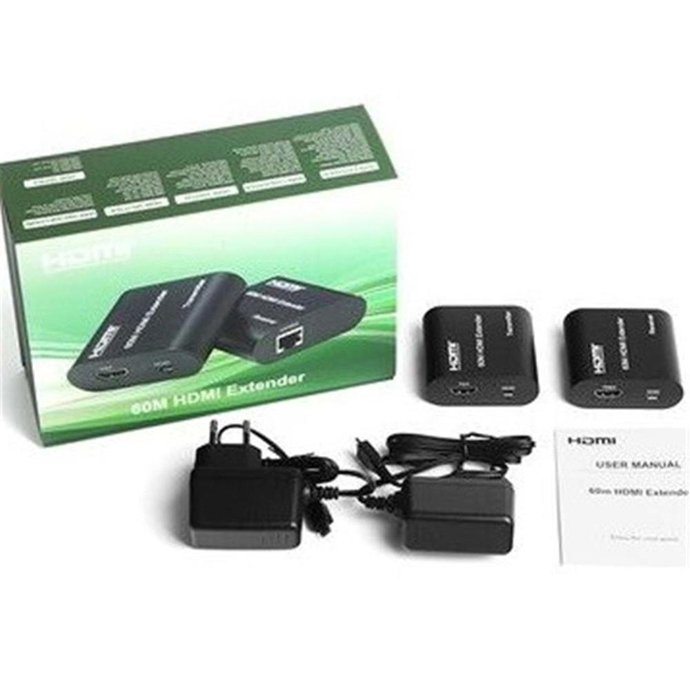 Seenergy SE-60HDE 60m CAT5e-6 HDMI Extender