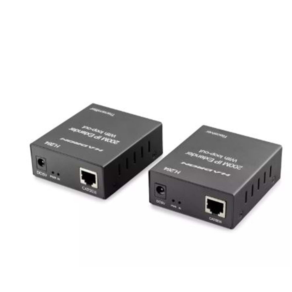 Hadron Hdx1370 200M Hdmi Extender Loop Out 1080P Siyah