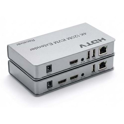 Enkado EKD-HE120KVM 4K 120 Metre HDMI USB KVM Extender