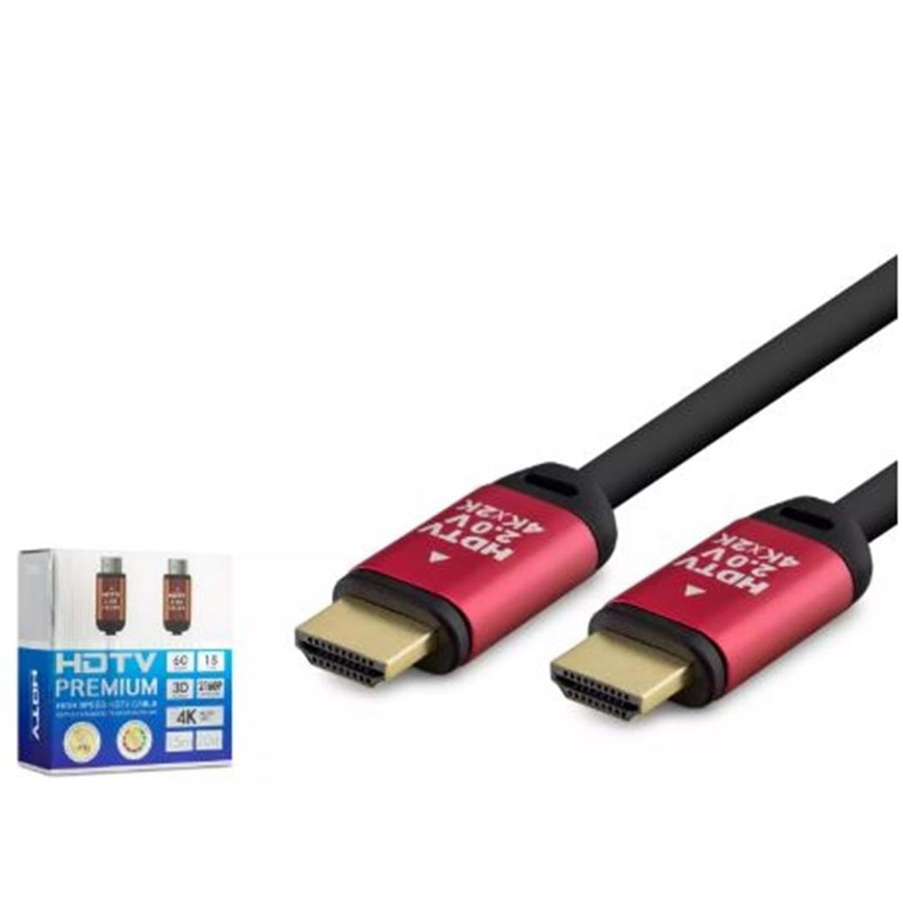 HADRON HDX2036 HDMI KABLO PVC 4K OD8.0 20M SİYAH