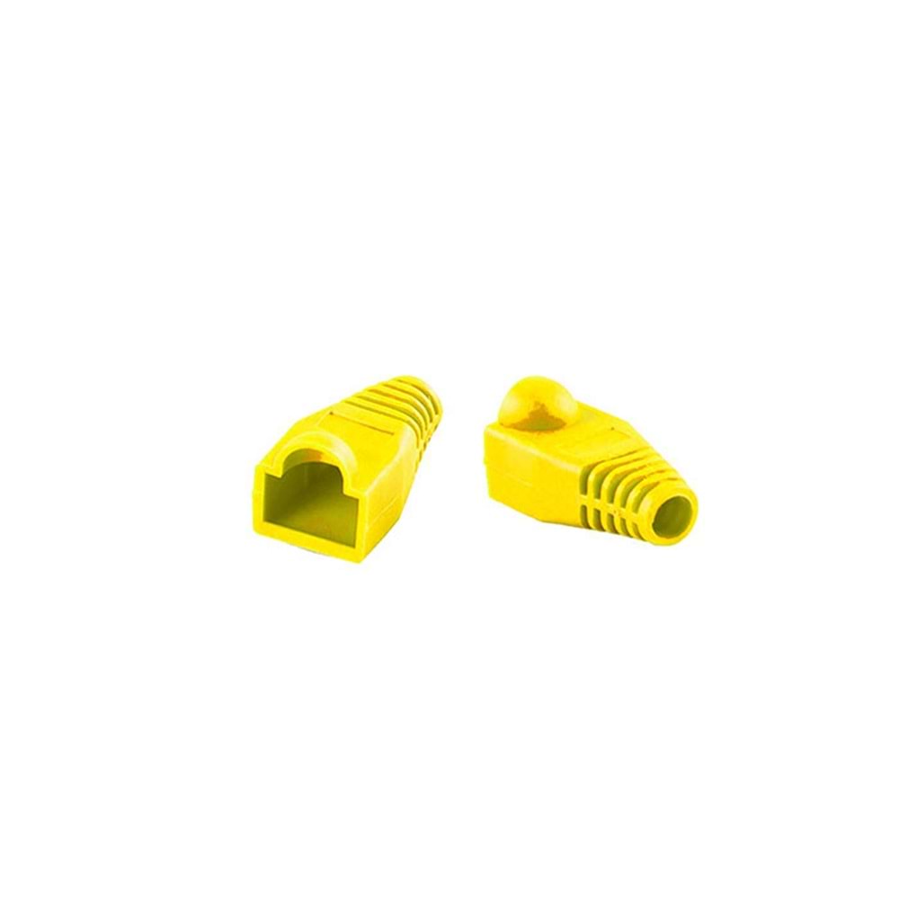 S-link SL-RJ40 RJ45 25 Li Paket Sarı Jack Kılıfı 