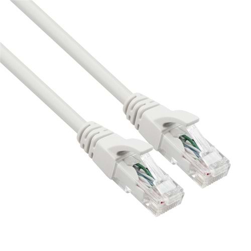 Vcom NP612B-10.0 Cat6 10.0MT Gri Utp Patch Kablo