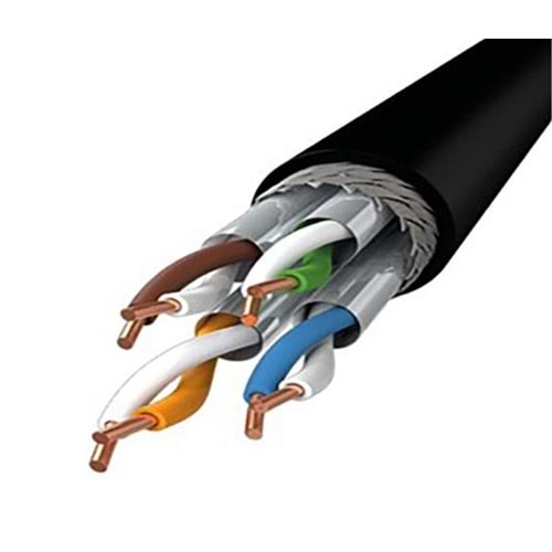 INCA ICAT6-500AG OutDoor S-FTP 23 500MT Siyah Kablo Dış Ortam 