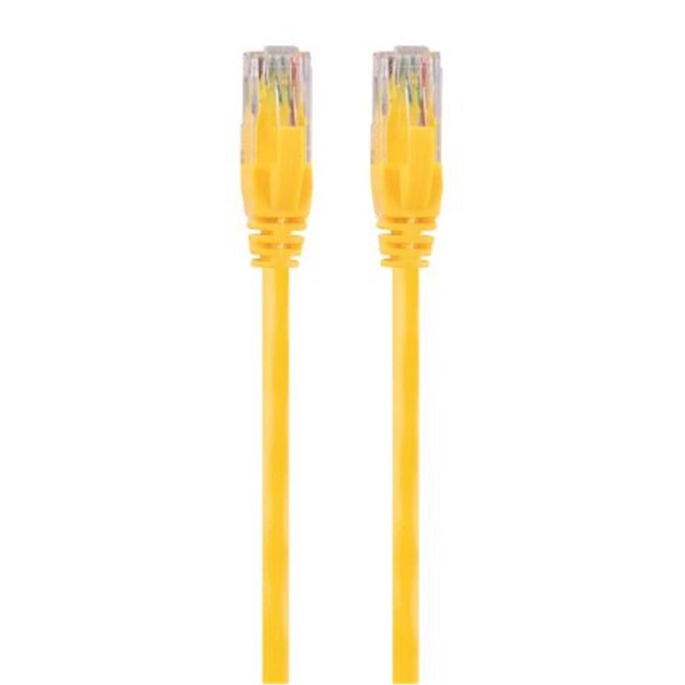 S-link SL-CAT601YE 1m Sarı CAT6 Kablo