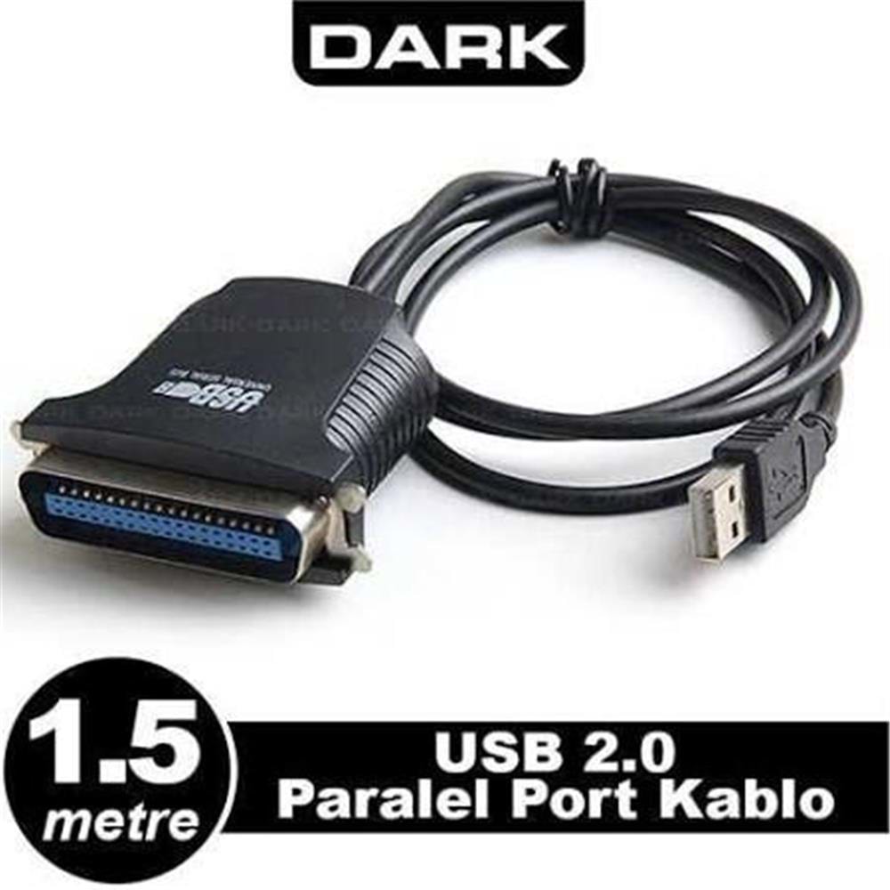 Dark DK CB USB2XLPT USB - Paralel Port Dönüştürücü Kablo 