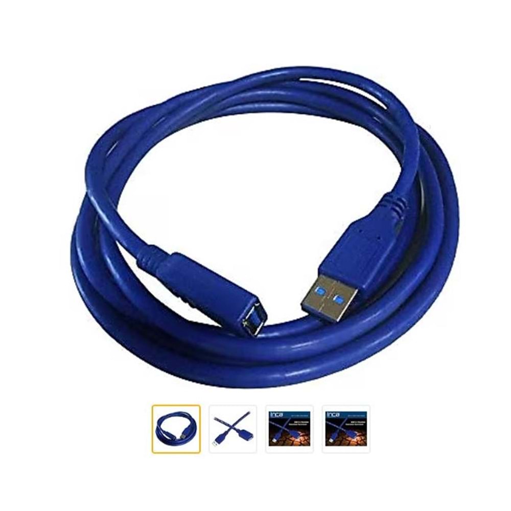 Inca IUSB-02T USB Uzatma Kablosu 2mt 3.0