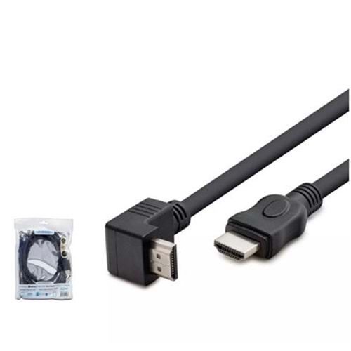 Hadron Hdx2016 Hdmi Kablo Pvc L Tip 1.5M Siyah