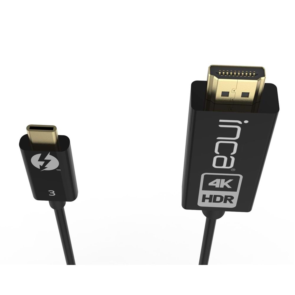 INCA ITCH-30 Usb C To Hdmı 2.0B 4K 1.8mt Çevirici Kablo