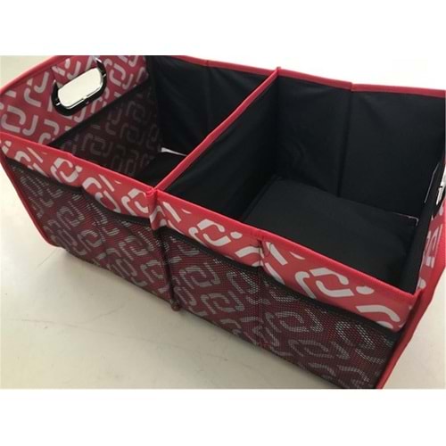 Mack MCC-5001 Desenli Easygo Bagaj Organizer Kırmızı