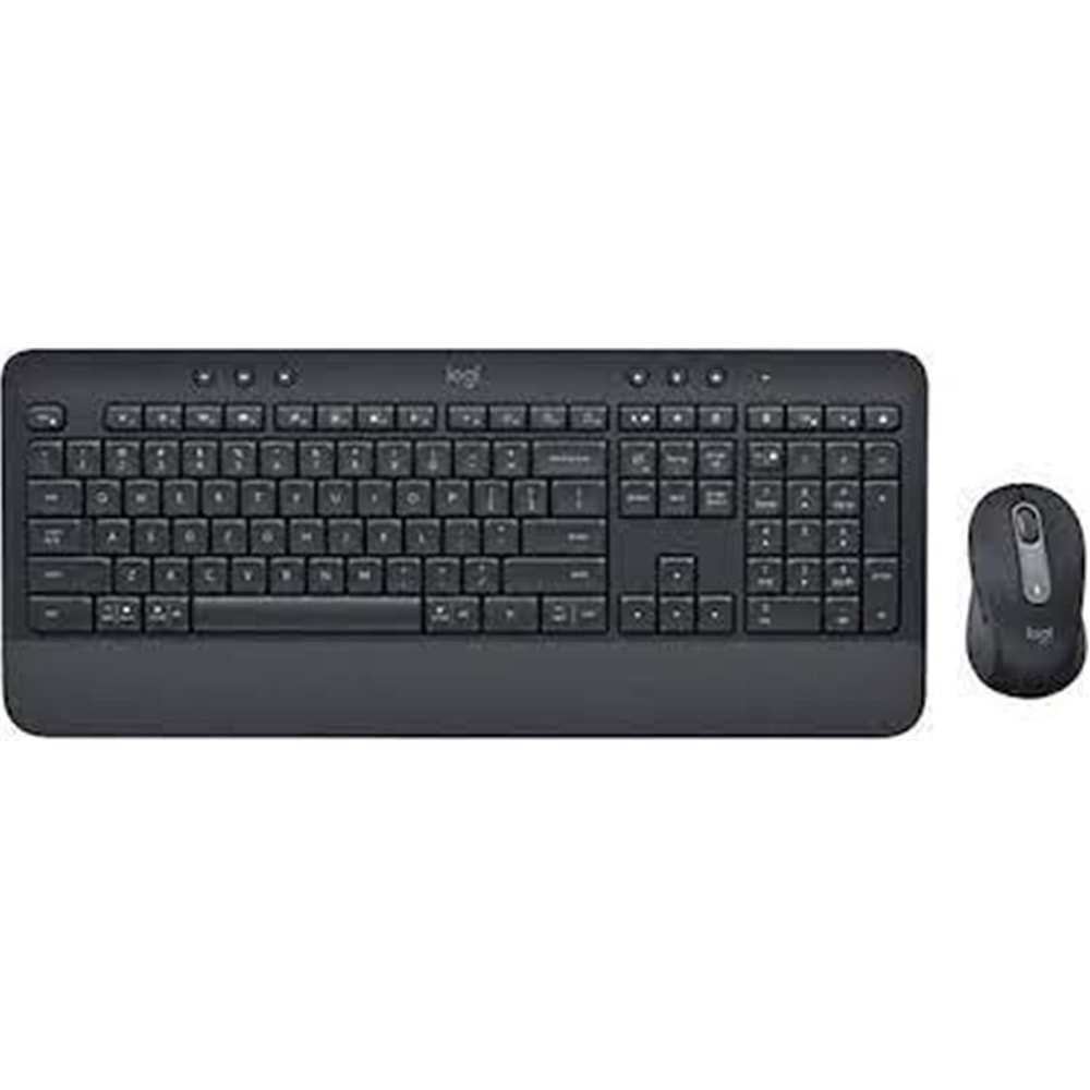 Logitech 920-011000 MK650 Signature Siyah Kablosuz Klavye Mouse Seti 