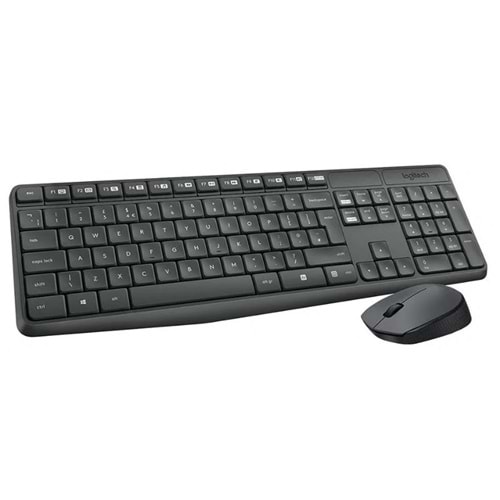 Logitech 920-007931 MK235 İngilizce Kablosuz Klavye & Mouse Seti 