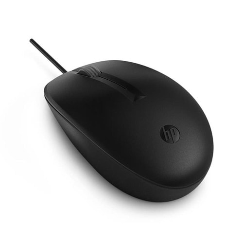 HP 125 265A9AA 1200Dpı Siyah Usb Kablolu Mouse 
